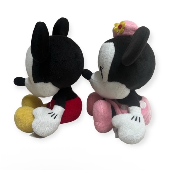 Bobble-Head Mickey and Minnie Mouse Plush Authentic Disney Parks - Picture 4 of 6